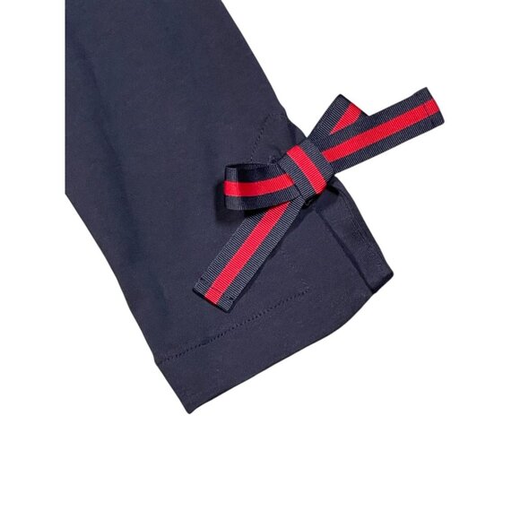 Talbots Navy Bow Cuff Dress | NWT | Small - Picture 7 of 8